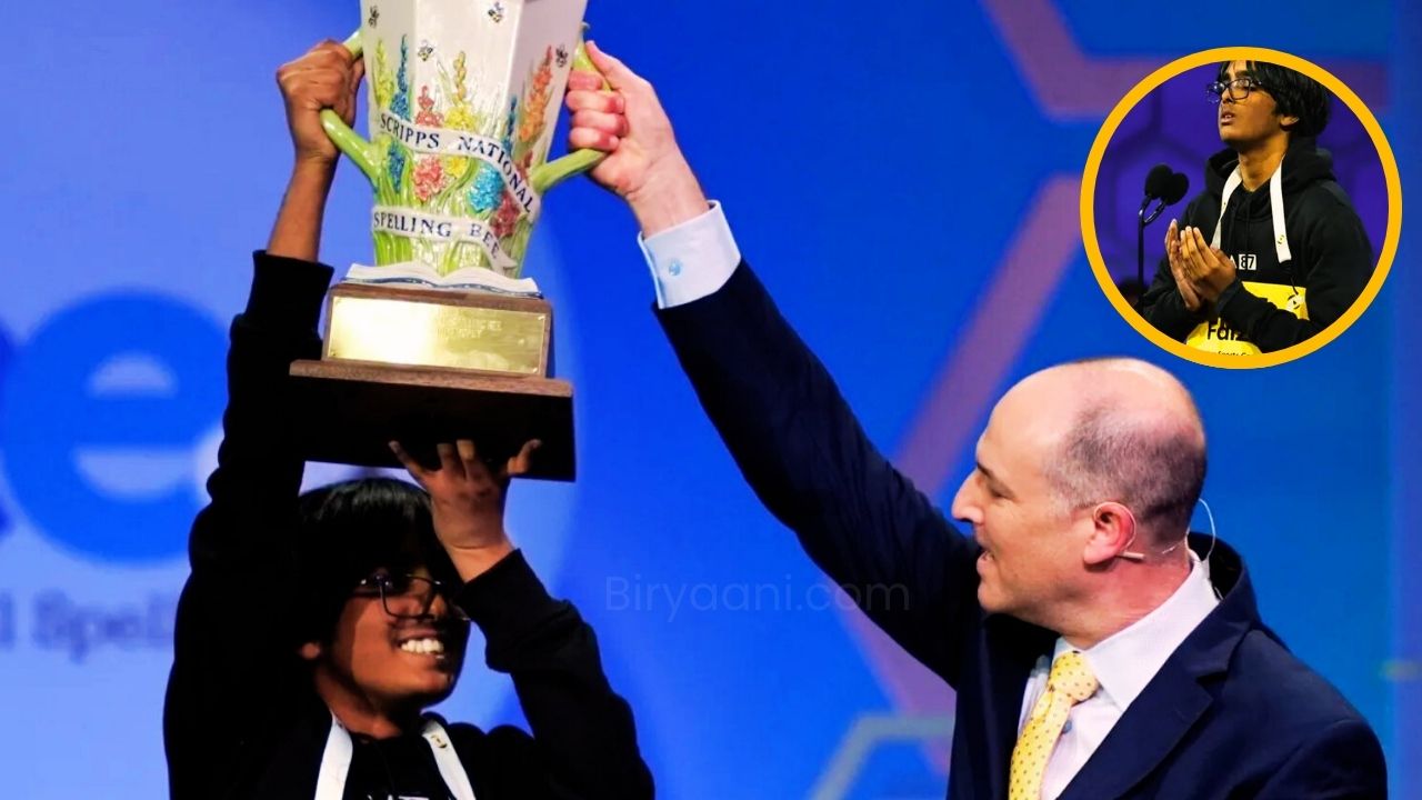 Faizan Zaki pronounces "éclairsissement," wins 100th National Spelling Bee