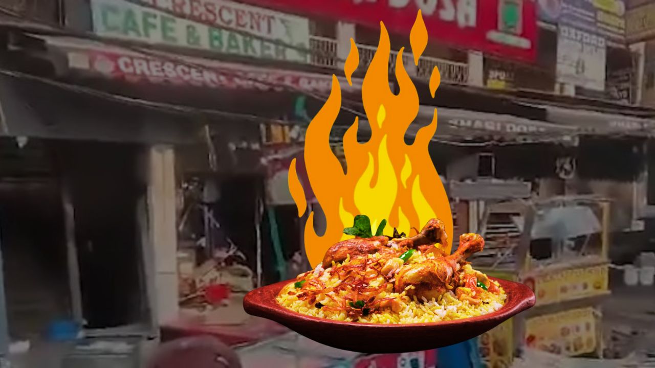 Mysterious Explosion at Hot Bucket Biryani Centre in Nalgonda: Investigation Underway